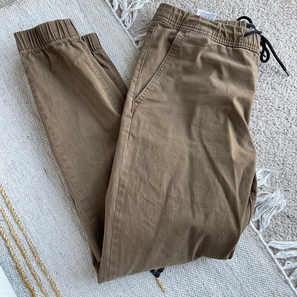 Khaki Joggers